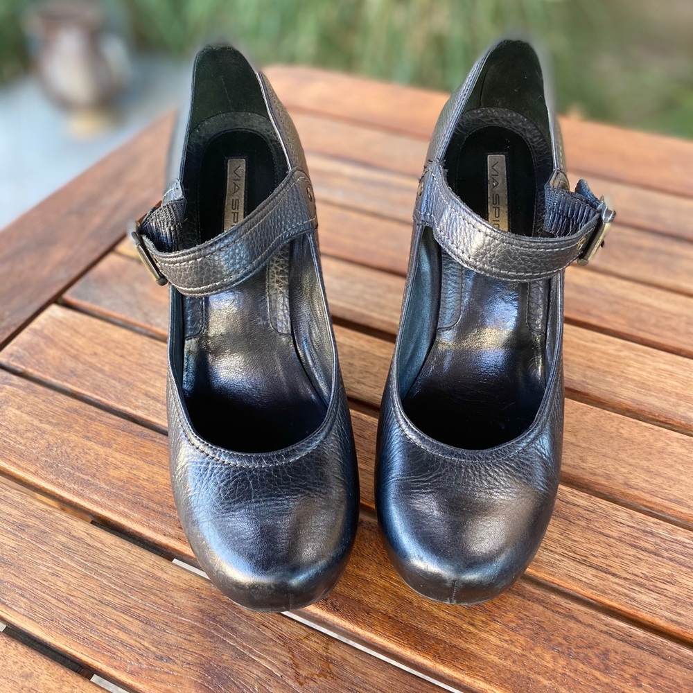 Via Spiga Mary Jane platform shoes